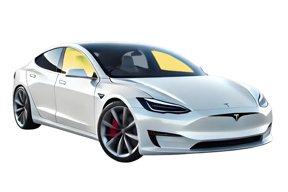 tesla 2 front window tinting